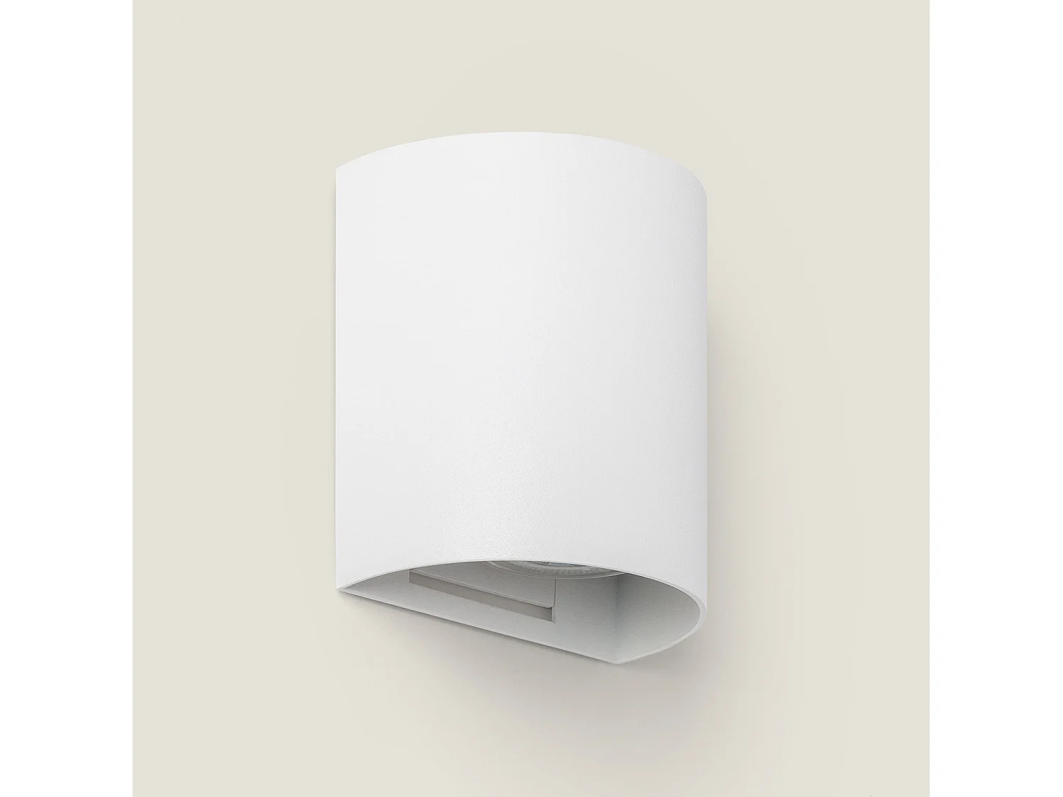 Aplique de Pared Aluminio Adonai Blanco