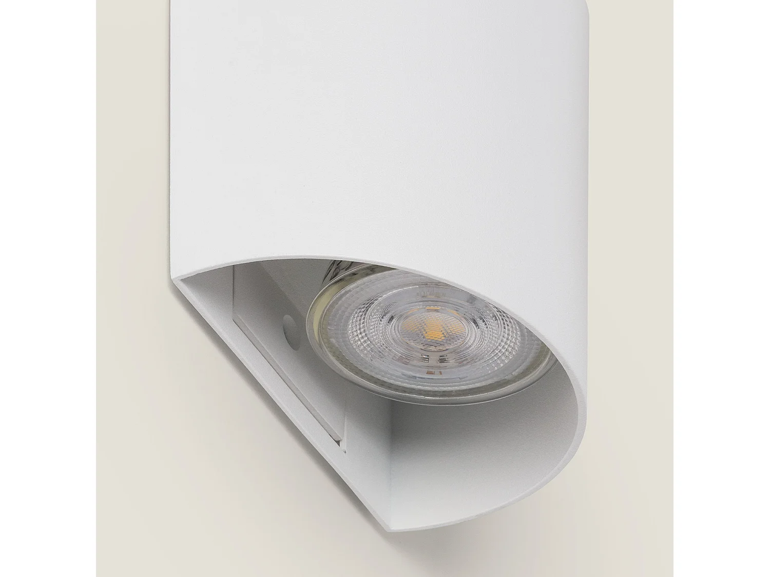 Aplique de Pared Aluminio Adonai Blanco