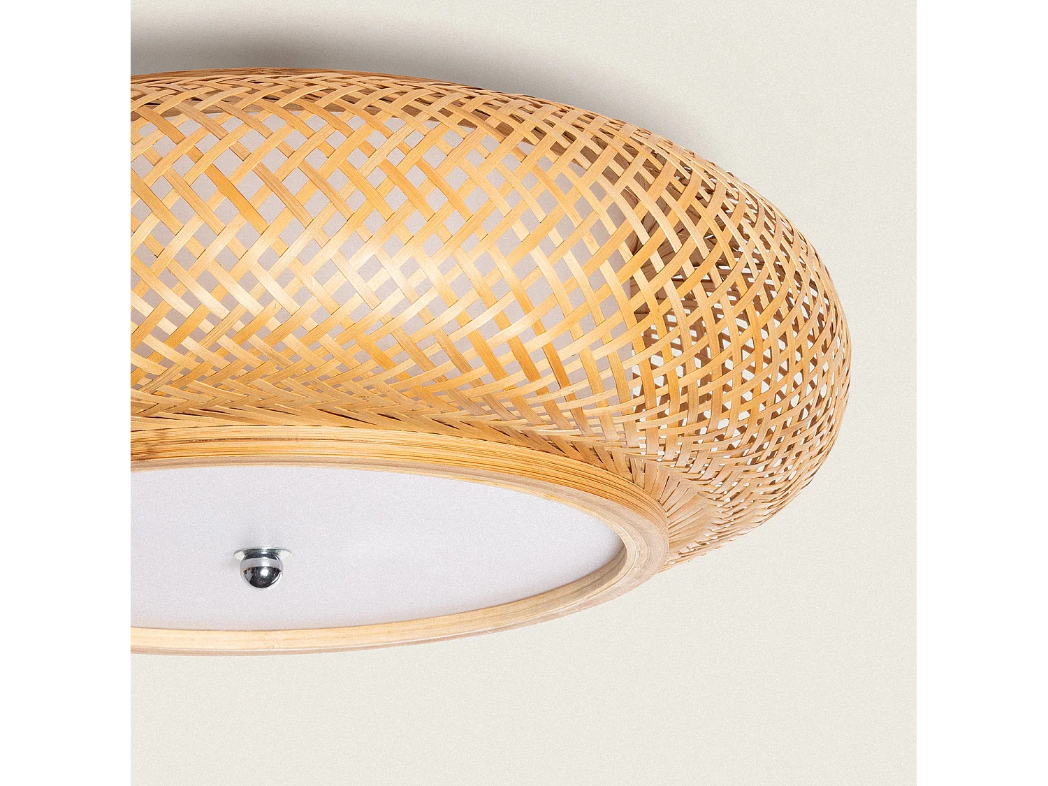 Plafonnier Bambou Sorolla Naturel