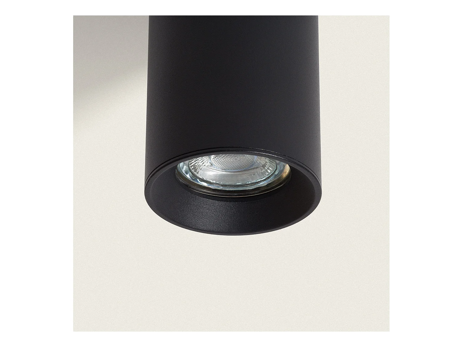 Plafonnier Aluminium Adonai Noir