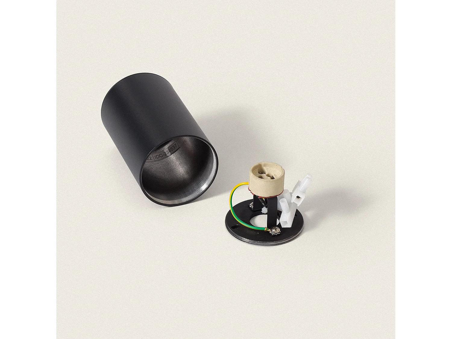 Plafonnier Aluminium Adonai Noir