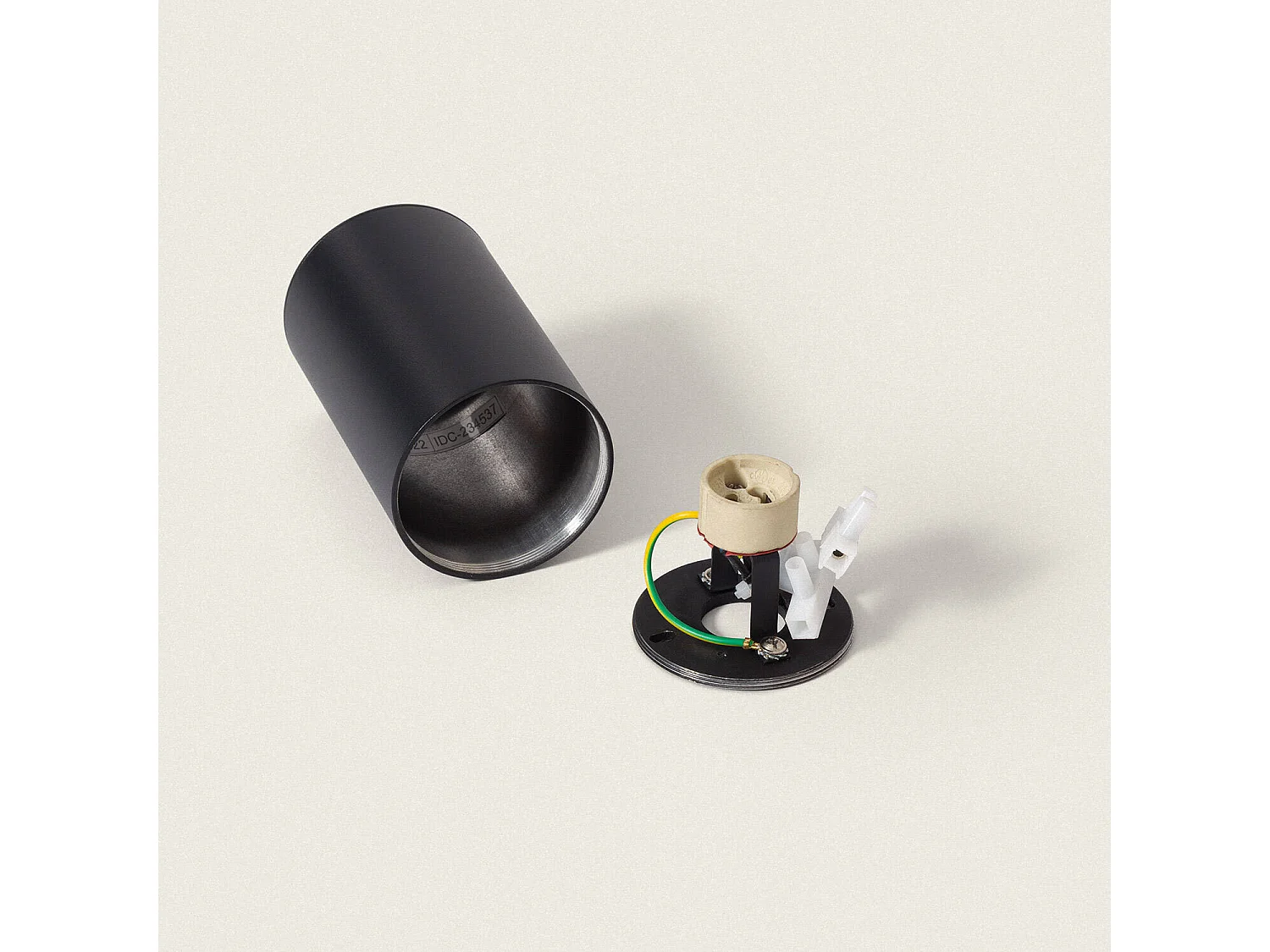 Plafonnier Aluminium Adonai Noir