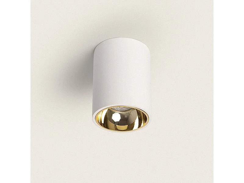 Applique a Soffitto Gesso Gulloc Bianco