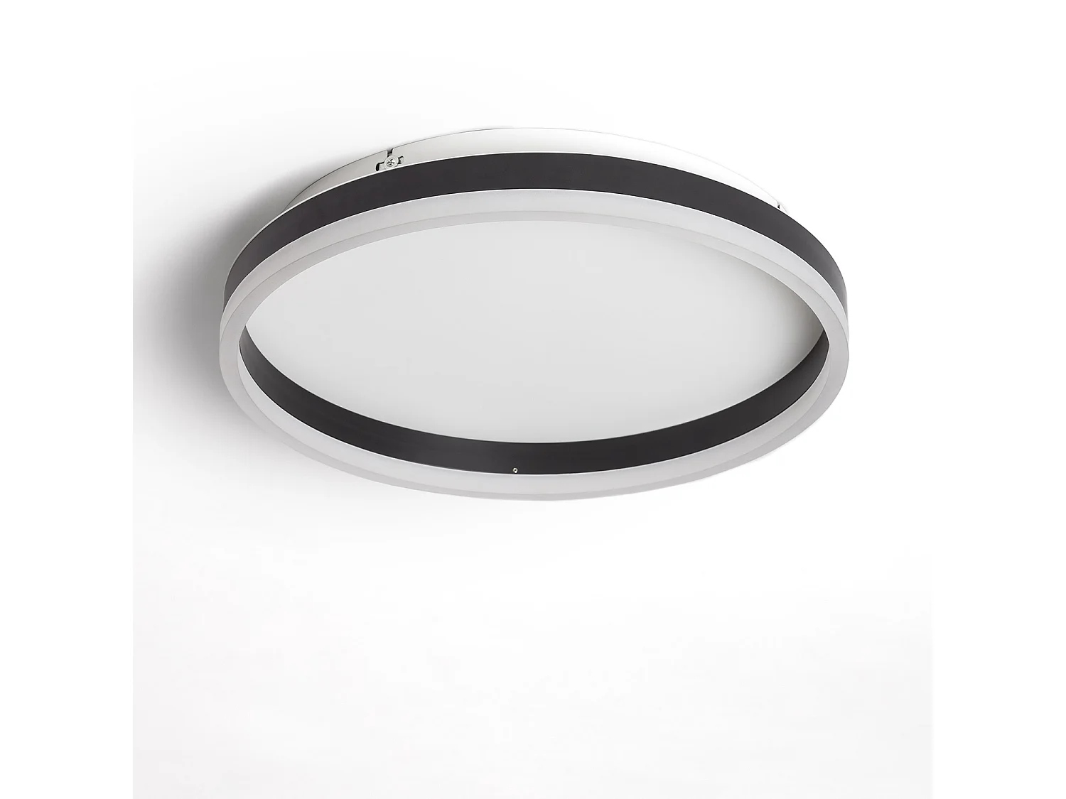 Plafoniera LED 24W Circolare Metallo CCT Selezionabile Zuse 2200K - 3000K - 4000K CCT