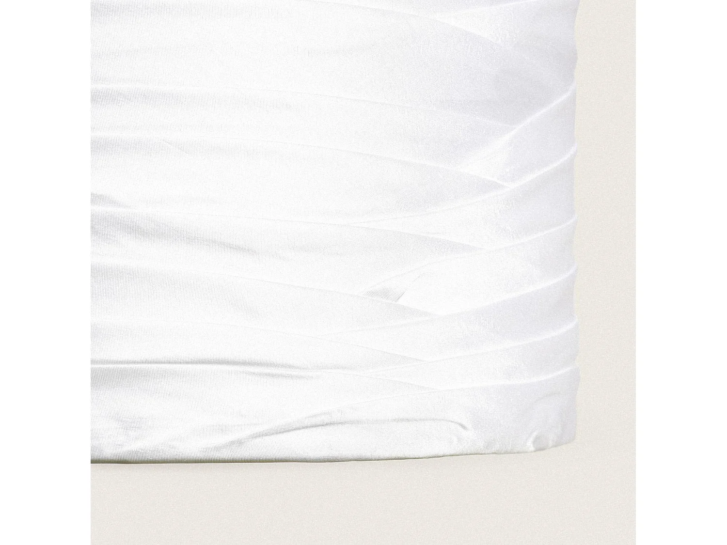 Plafonnier Tissu Marissa Blanc