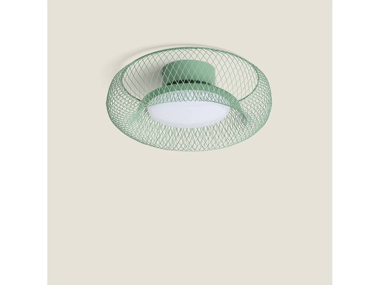 Plafón LED 18W Metal CCT Seleccionable Zeiryn S Verde