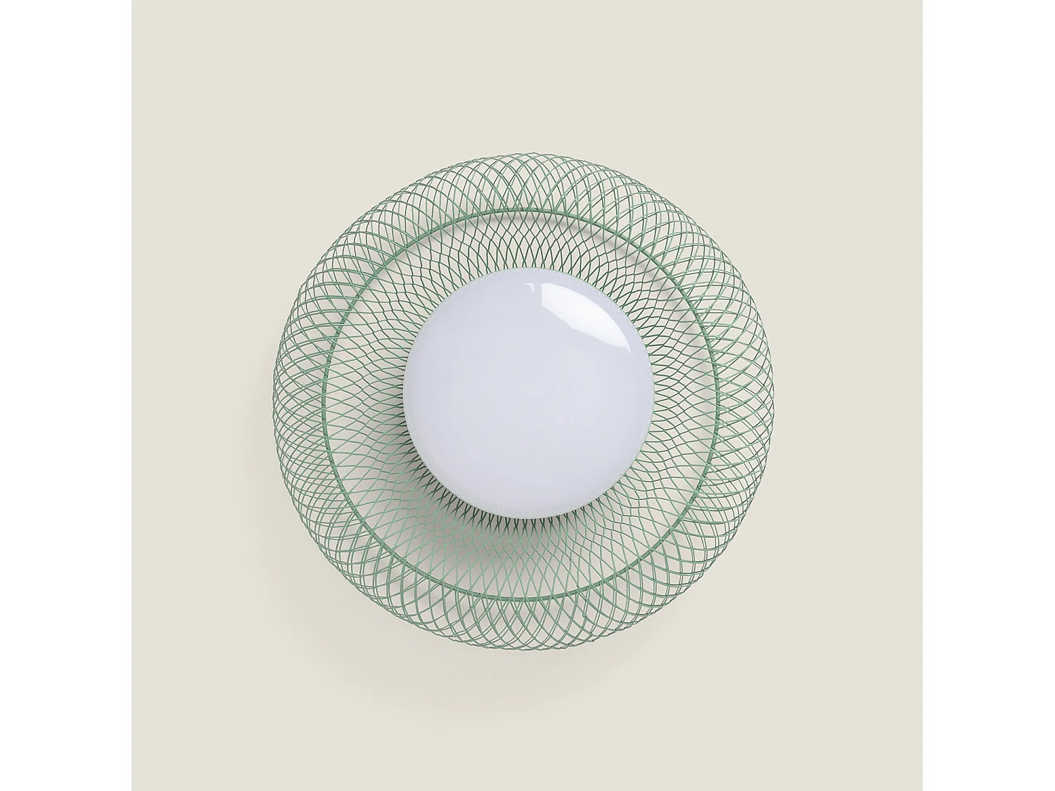 Plafón LED 18W Metal CCT Seleccionable Zeiryn S Verde