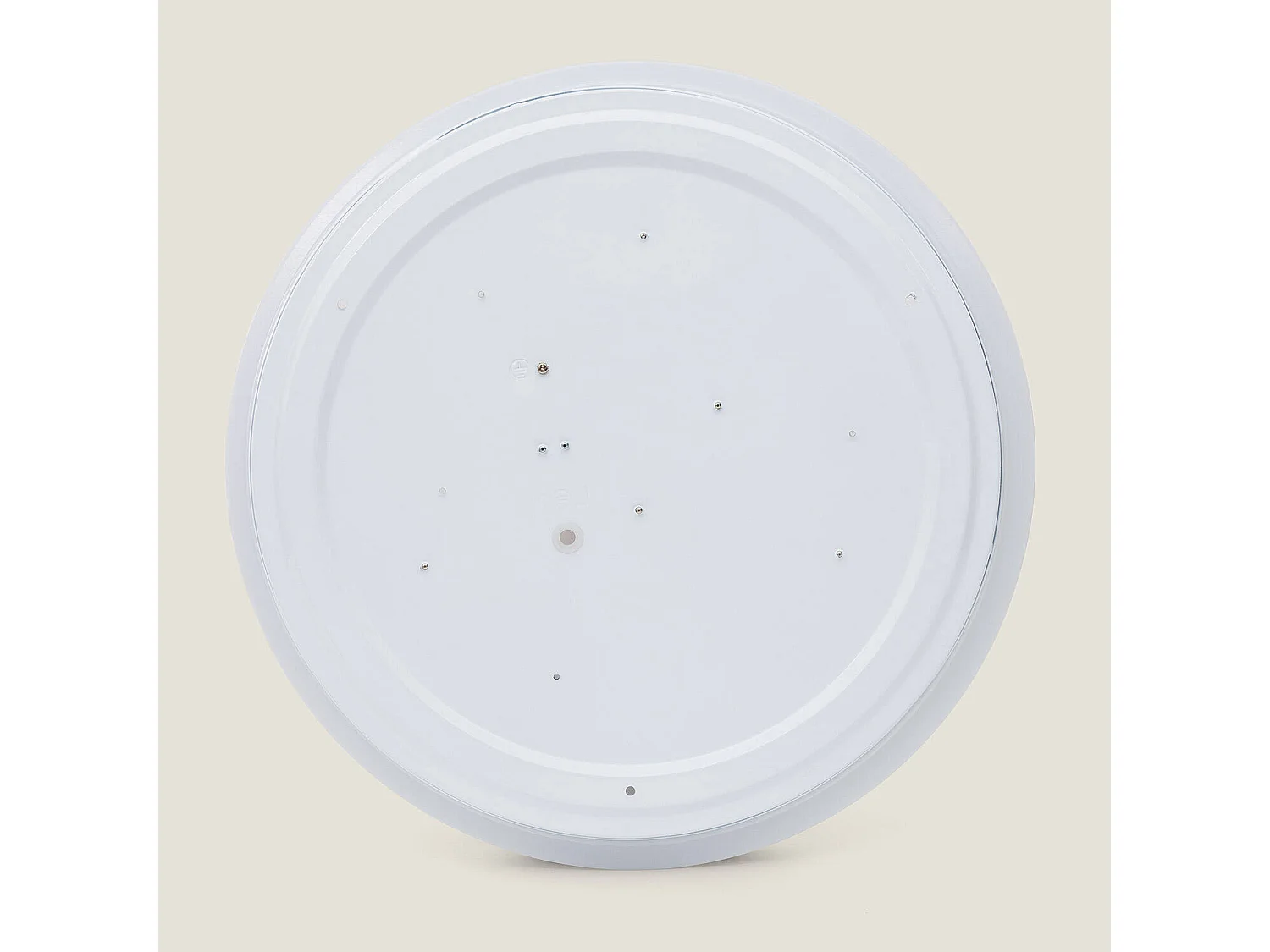 Plafón LED 24W Circular Metal Ø400 mm Nysted Negro