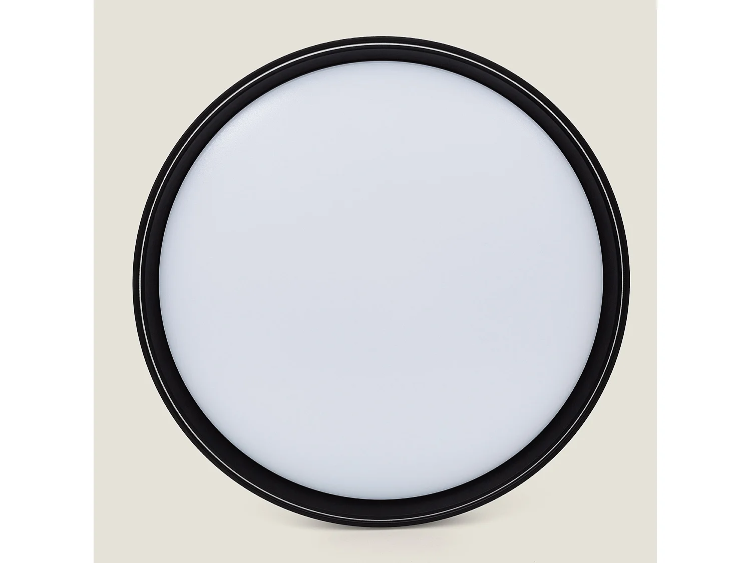 Plafonnier LED 24W Rond Ø400 mm Nysted  Noir