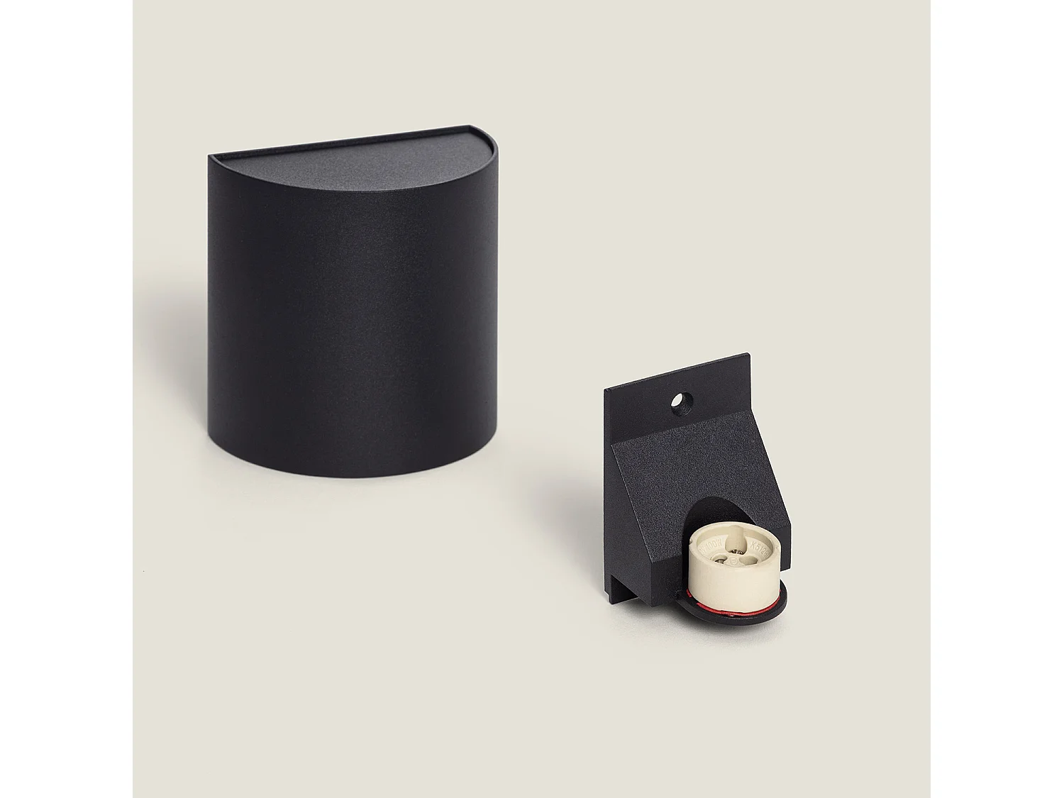 Plafonnier Aluminium Adonai Noir