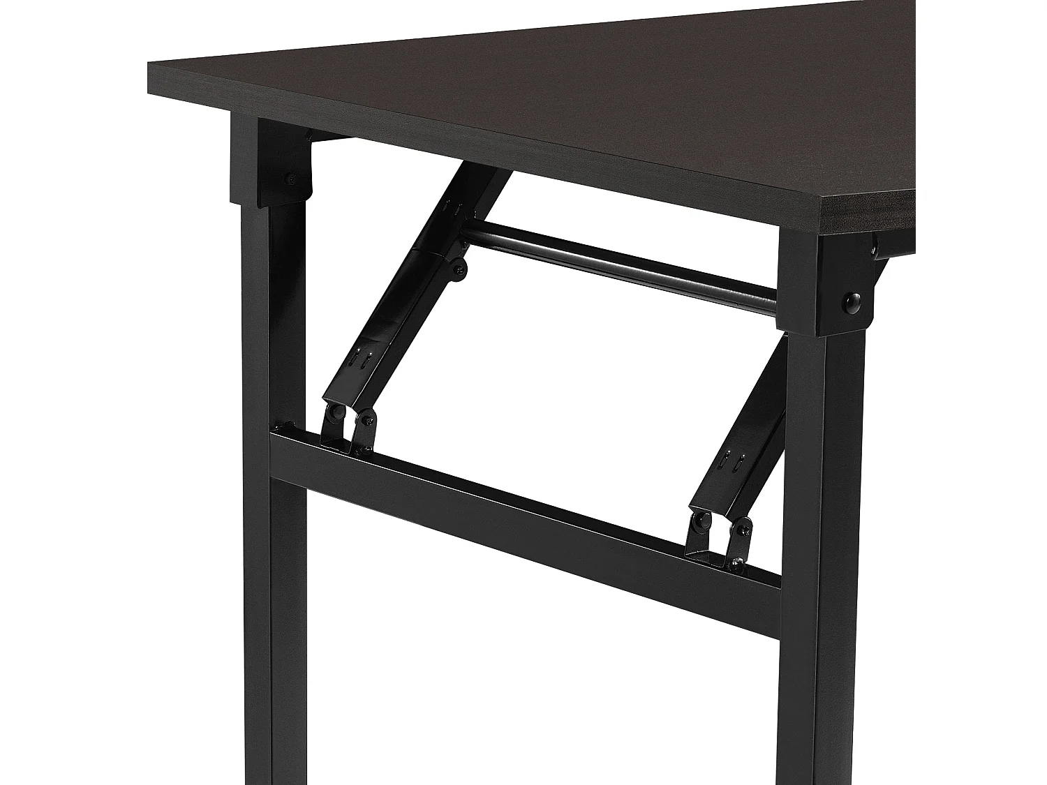 Table pliant de cuisine marron 120 x 60 x 76.4 cm 03_0004362