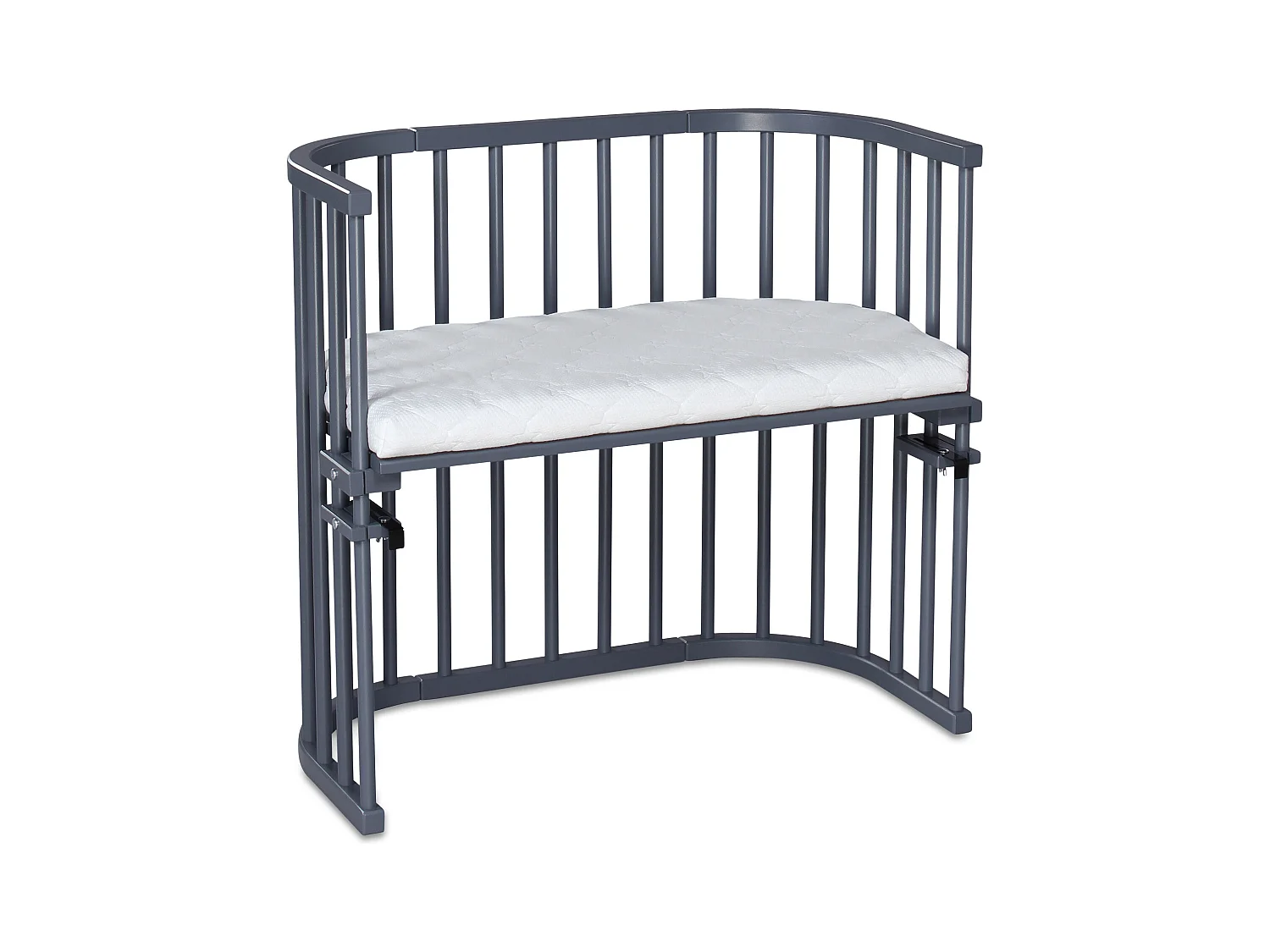 Lit berceau Cododo avec matelas - BabyBay Original Gris