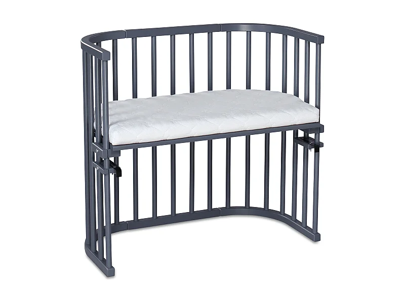Lit berceau Cododo avec matelas - BabyBay Original Gris