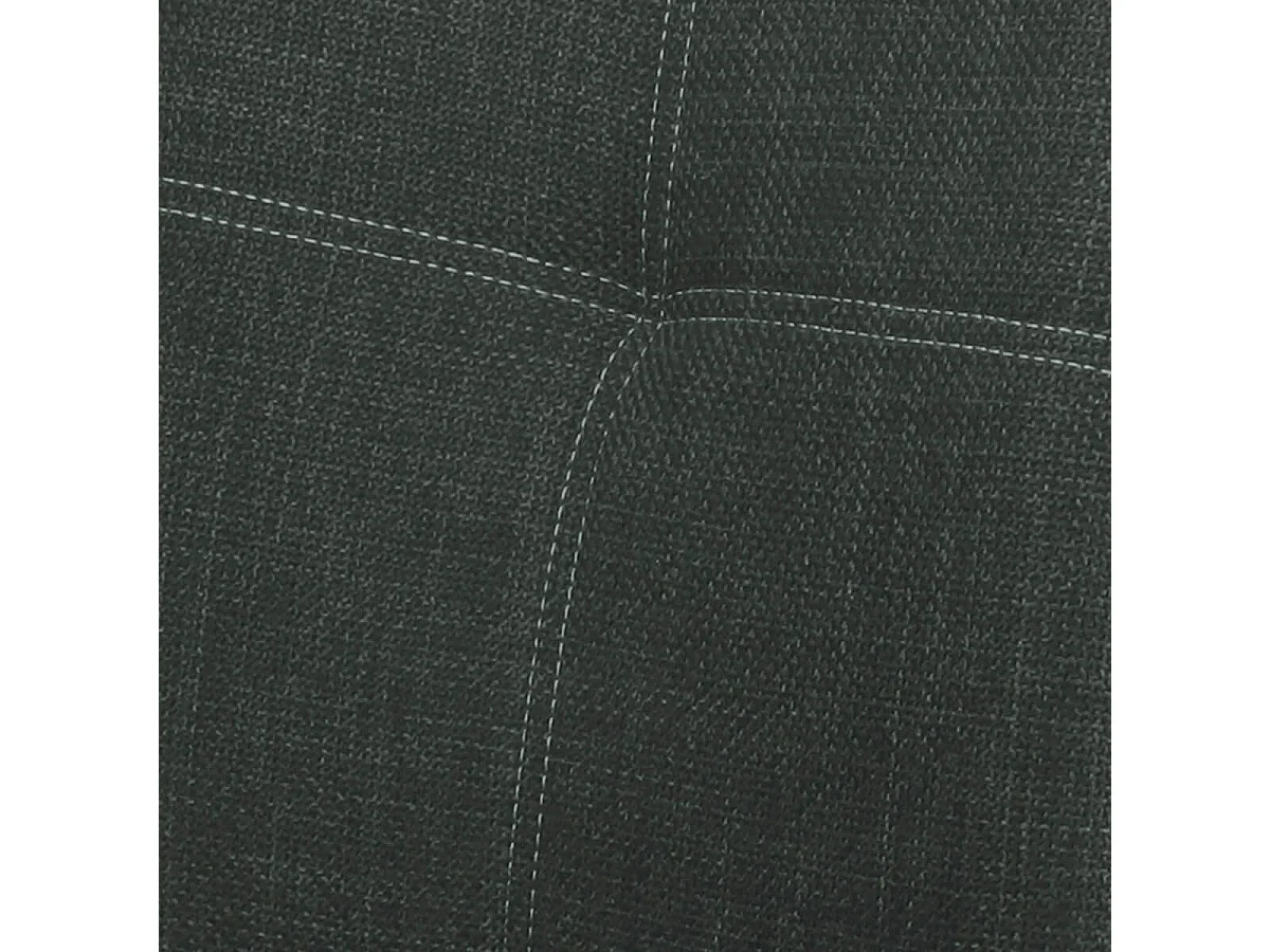 BISPO - Lot de 2 Chaises Tissu Texturé Coloris Gris Anthracite