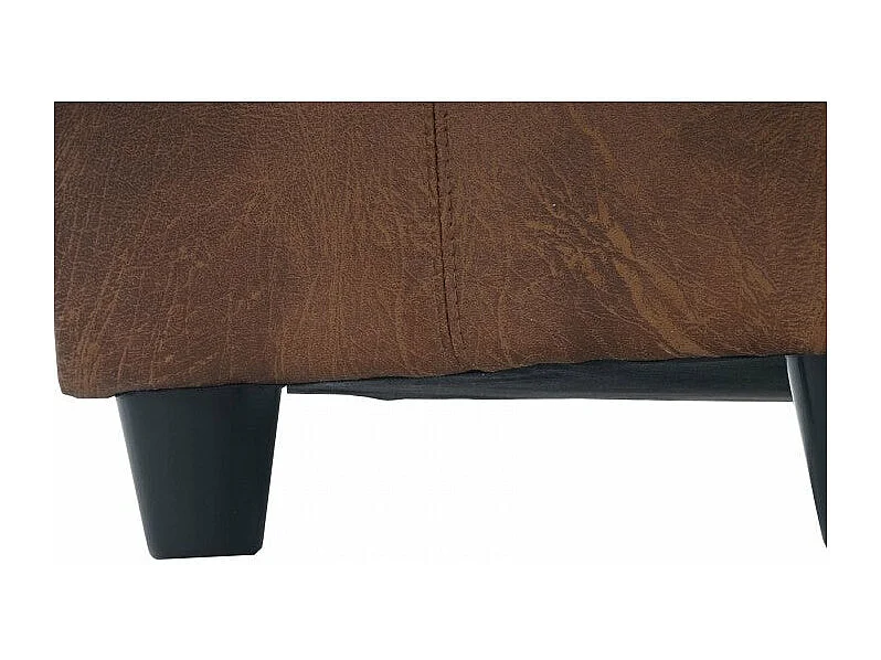 Banc banquette coffre de marron 112 x 45 x 45 cm BAN04005