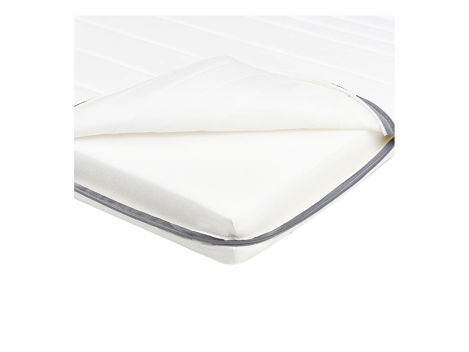 Schuimmatras met afneembare hoes 90 x 200 cm PRECIOUS