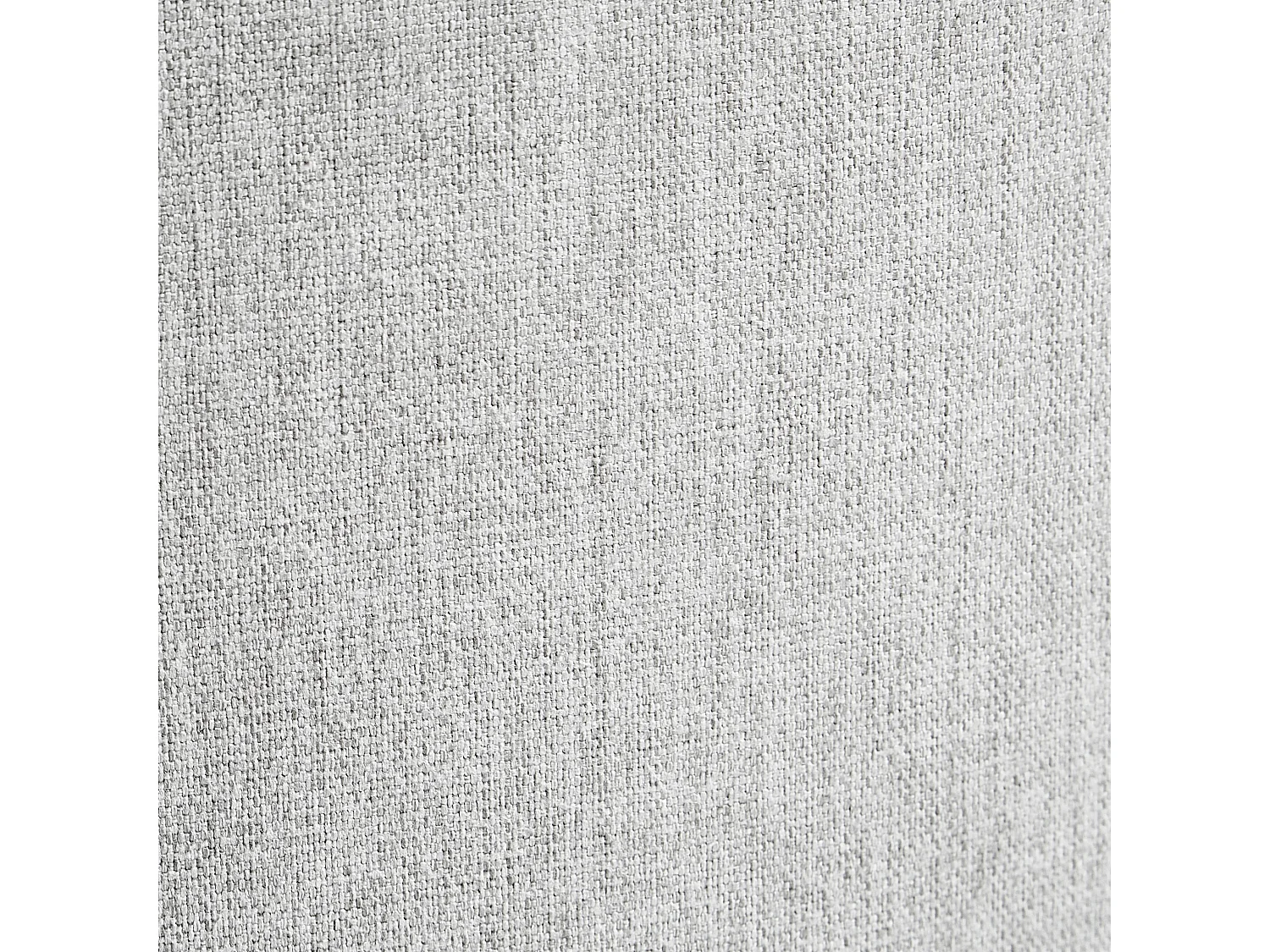 Lot de 2 chaises de salle à manger MINA Tissu Gris clair