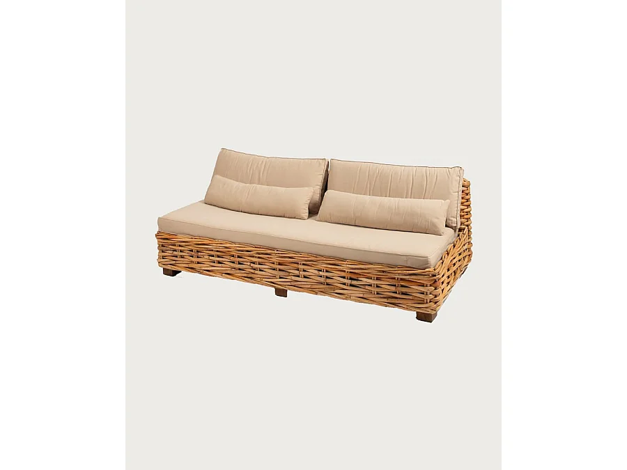 Sunda - Salon de jardin en rotin tressé