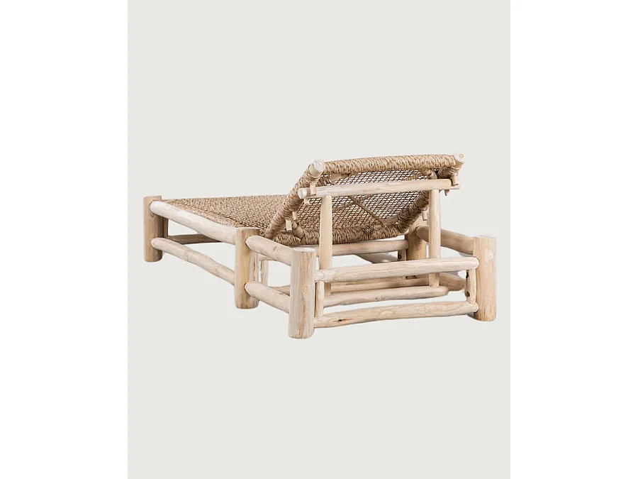 Jaya - Bain de soleil inclinable en bois