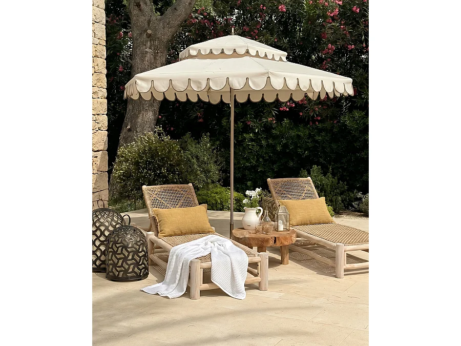 Jaya - Tumbona reclinable de madera