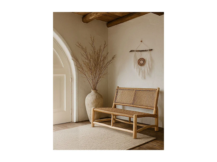 Jaya - Banquette en rotin