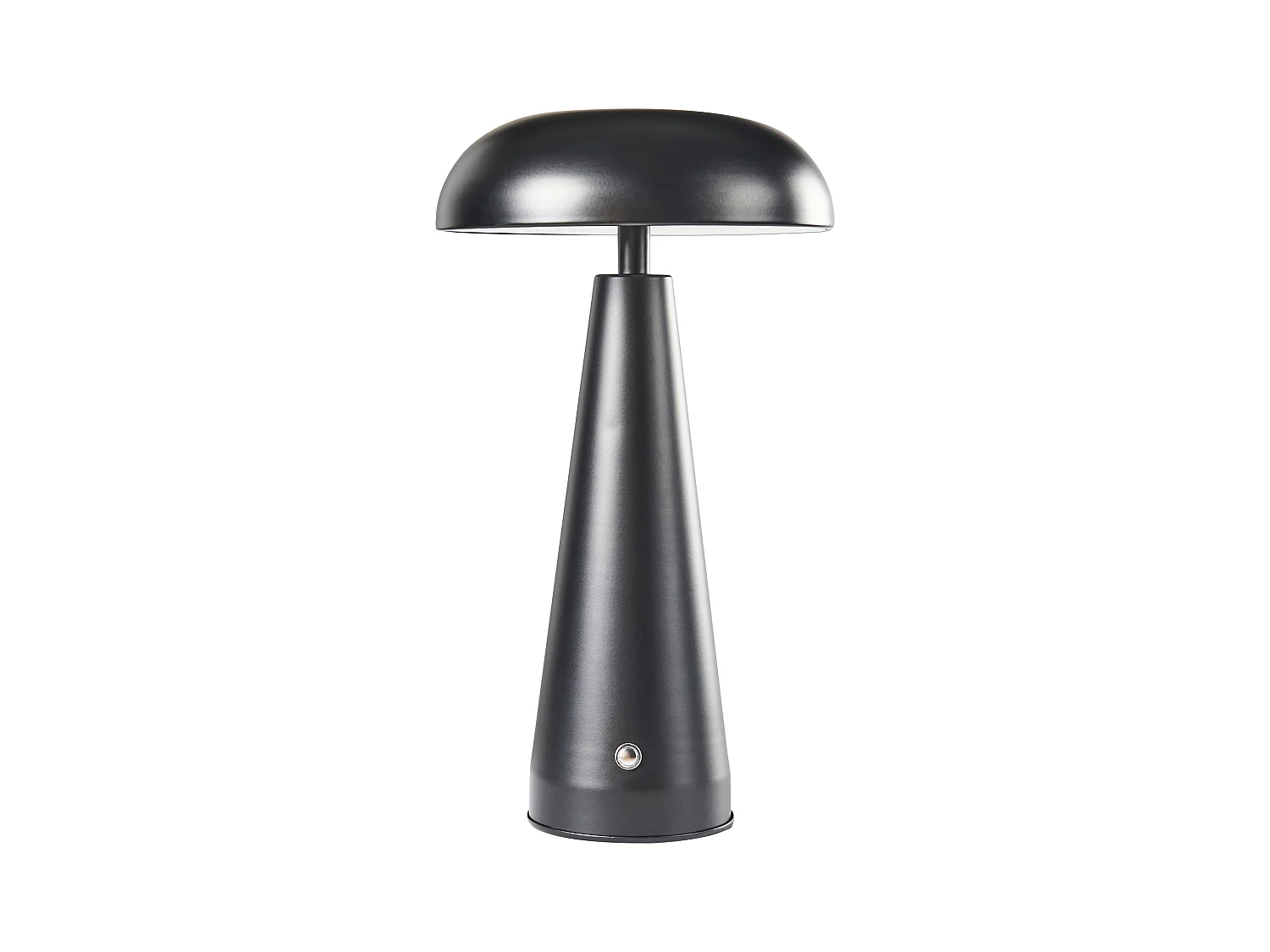 Lampe de table LED sans fil BOCONO Avec variateur Métal Noir