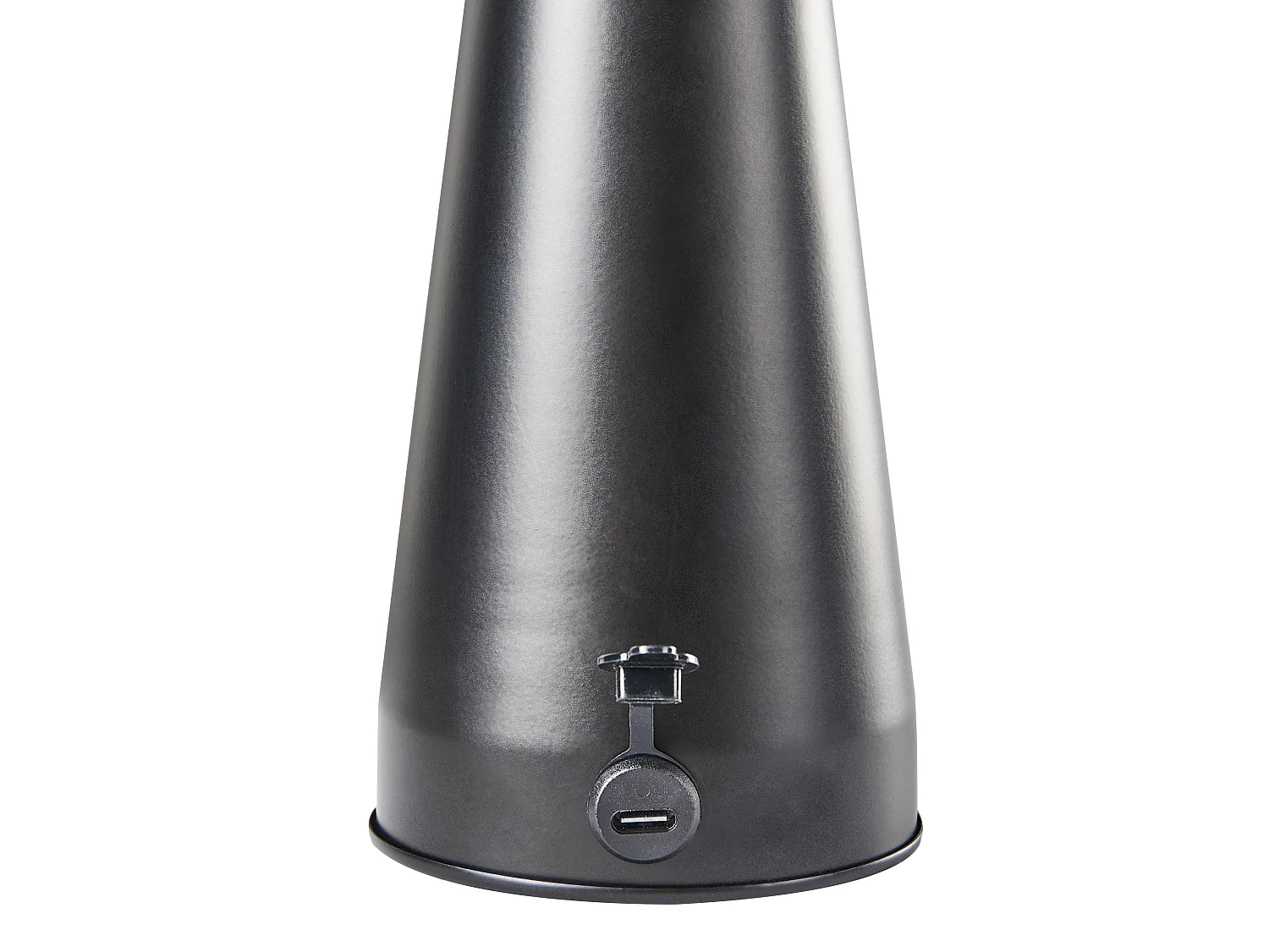 Lampe de table LED sans fil BOCONO Avec variateur Métal Noir