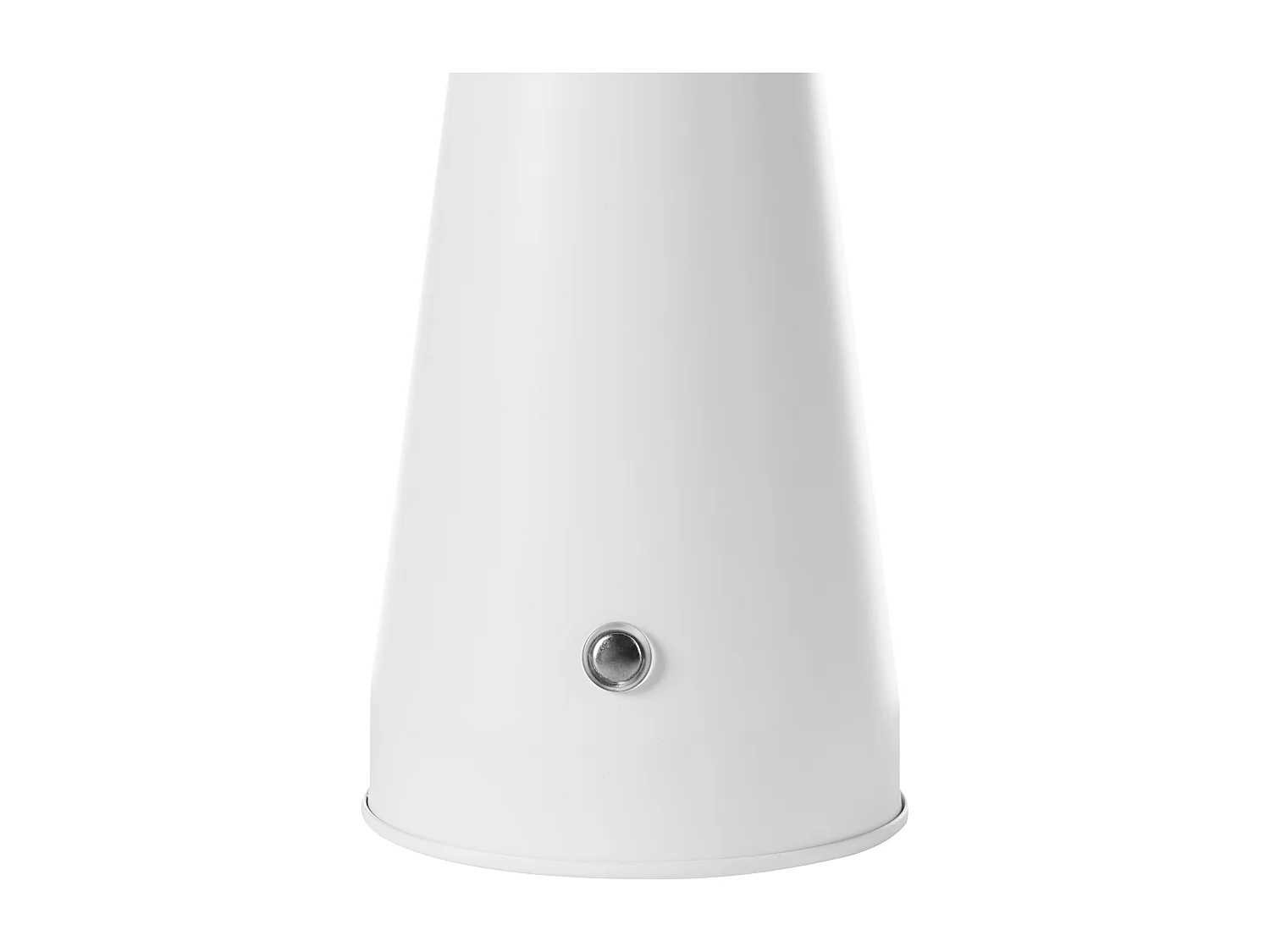 Lampe de table LED sans fil BOCONO Avec variateur Métal Blanc