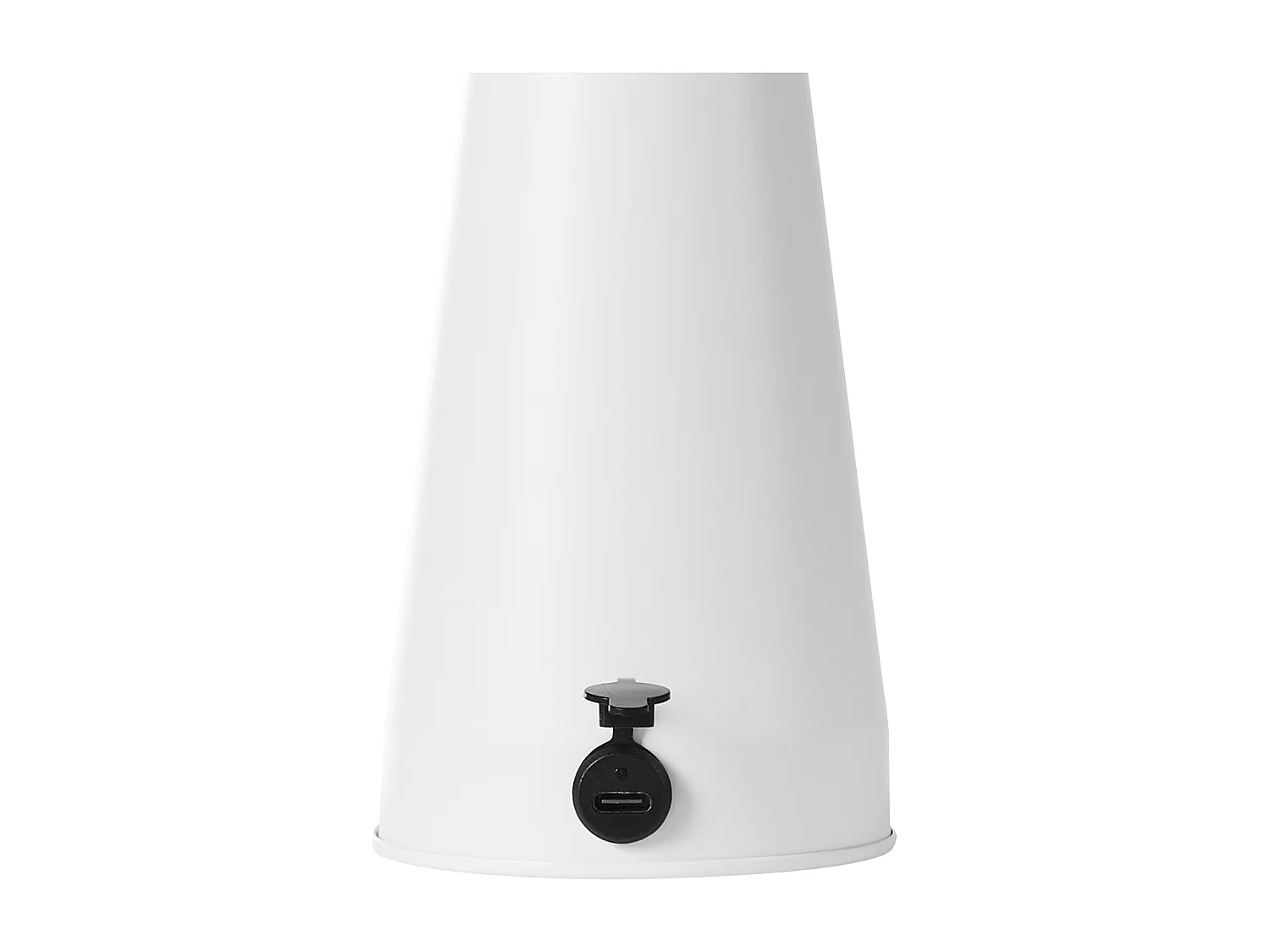 Lampe de table LED sans fil BOCONO Avec variateur Métal Blanc