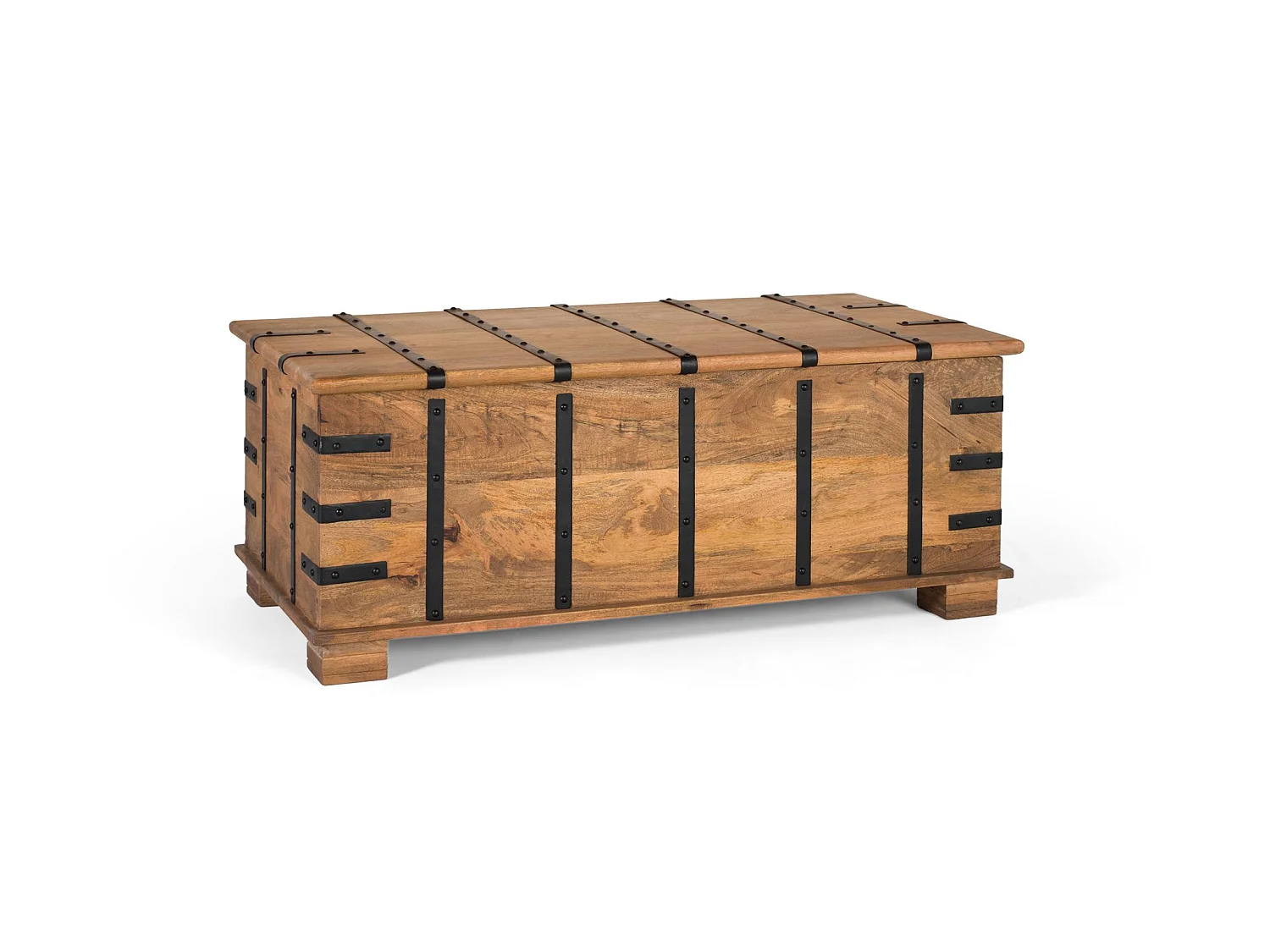 Bord i massivt mangotre med naturlig finish
