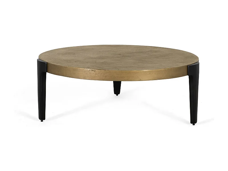 Moderner Designer-Couchtisch aus Aluminium und Eisen