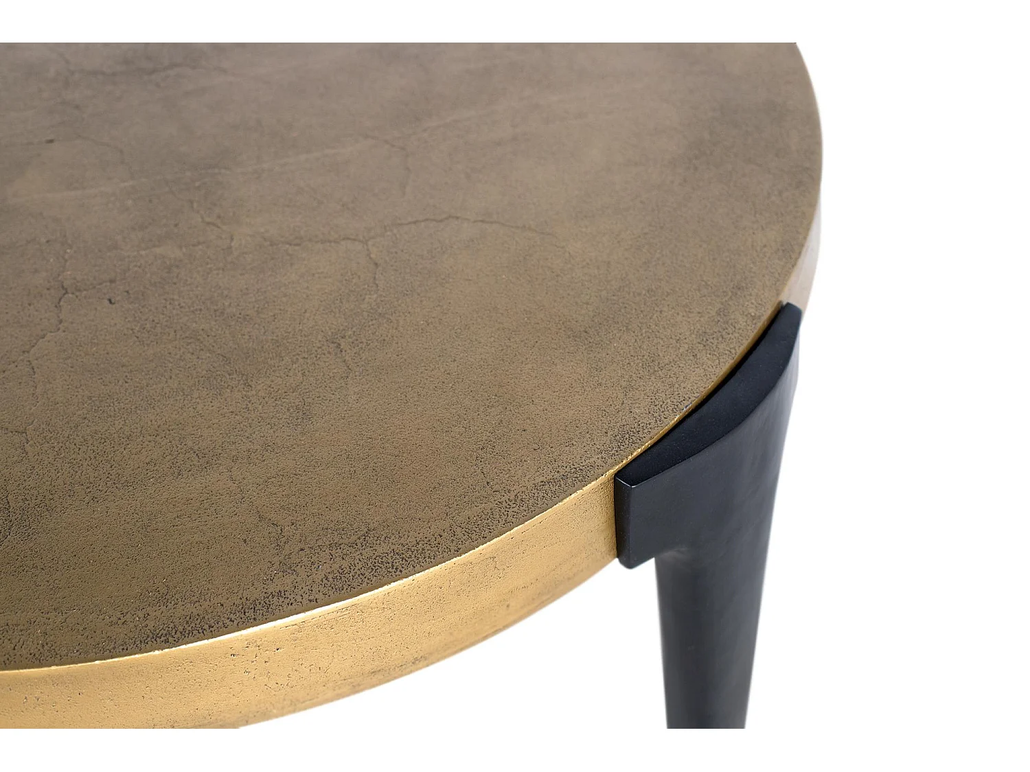 Table basse aluminium et fer design contemporain