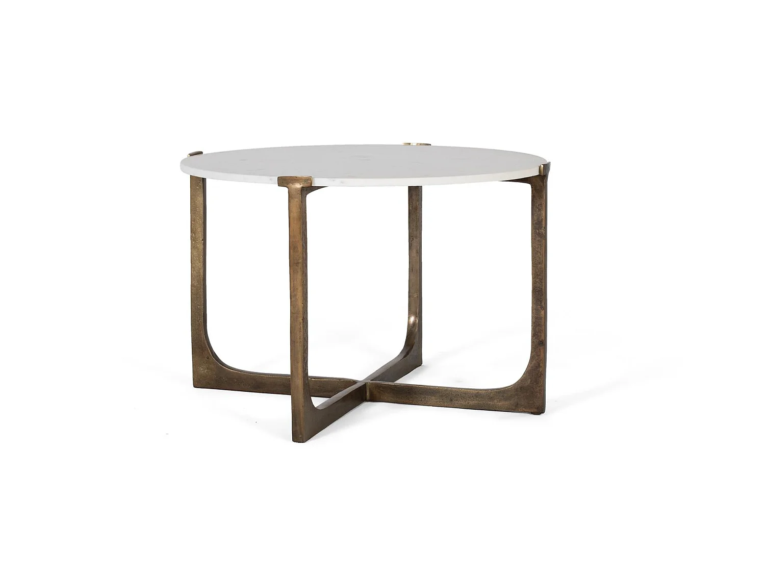 Marmeren salontafels 71 cm, moderne elegante stijl - 46x71x71