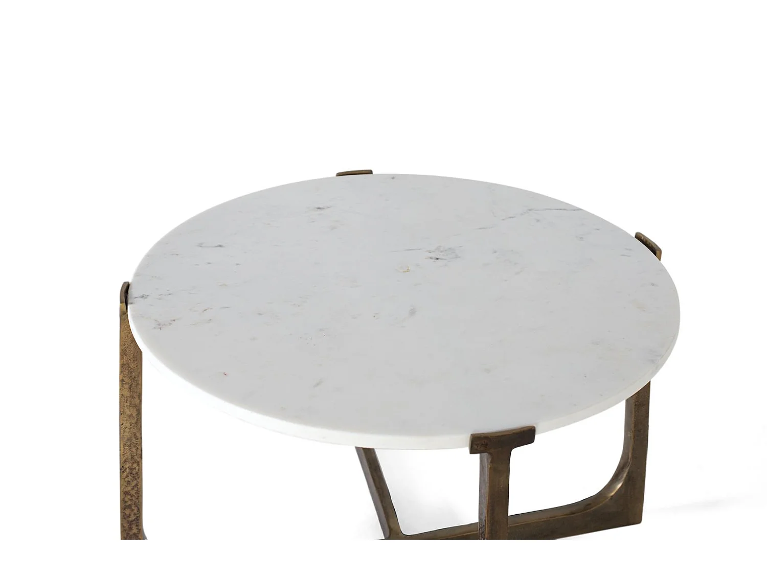 Marmeren salontafels 71 cm, moderne elegante stijl - 46x71x71