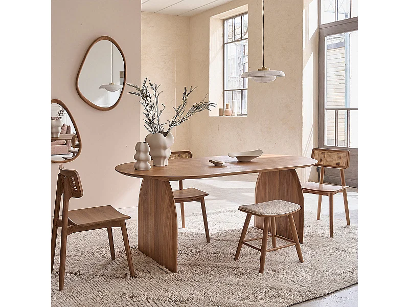 Tavolo ovale in teak massello per 6/8 persone