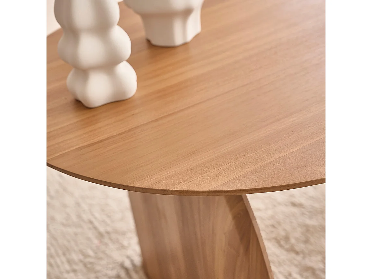 Table ovale en teck massif 6/8 pers.