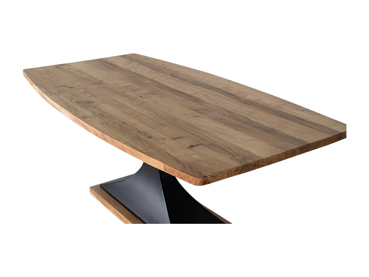 Mesa de comedor en madera de mango y patas de metal 200cm