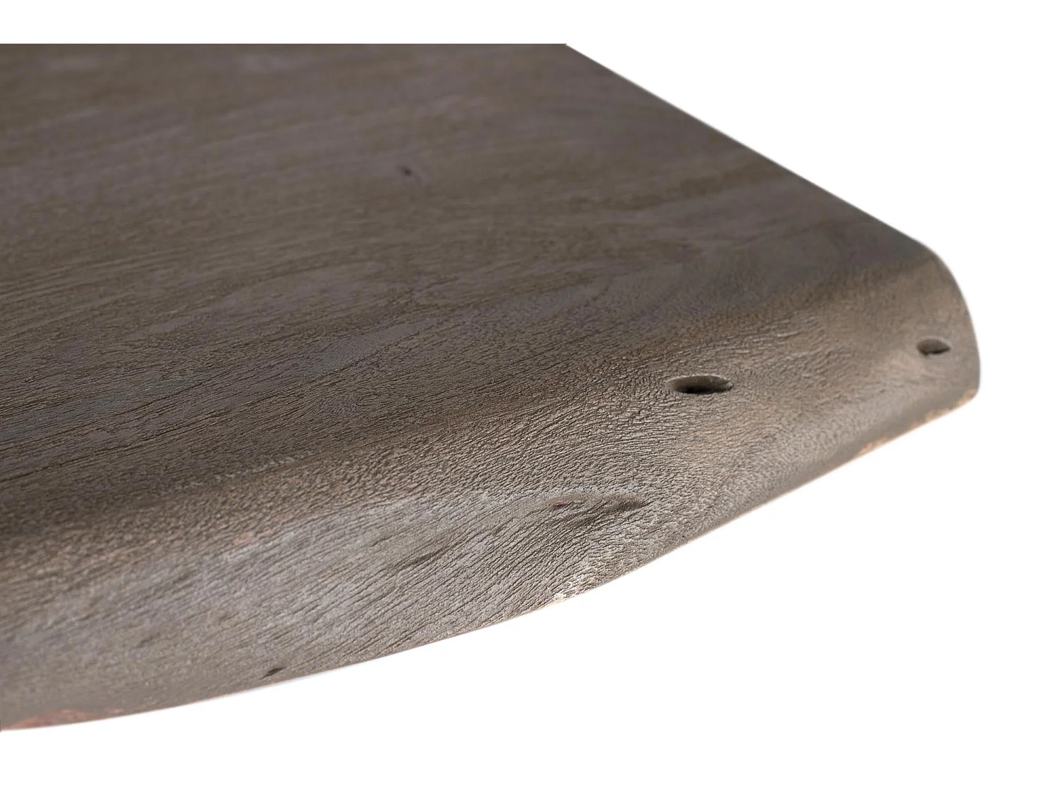 Tisch mit grauem Farbton aus Akazienholz und Metall 200 cm