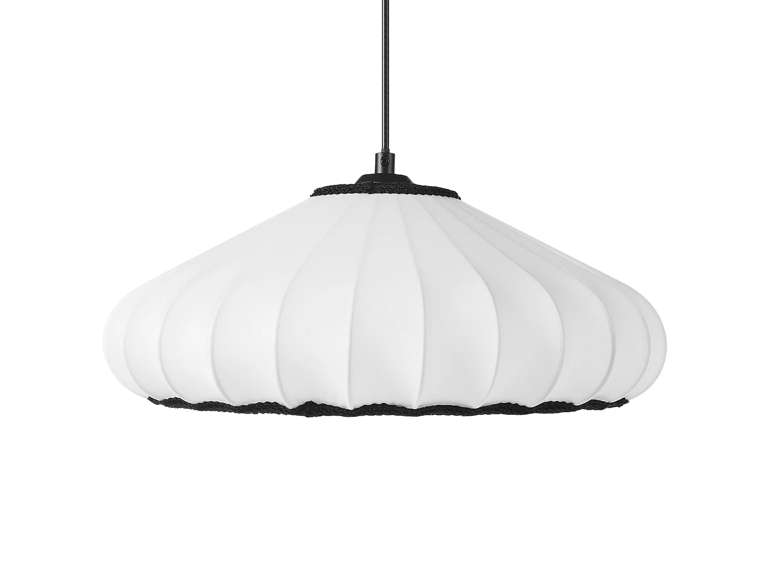 Lampe suspension ZULIA Matière synthétique Blanc