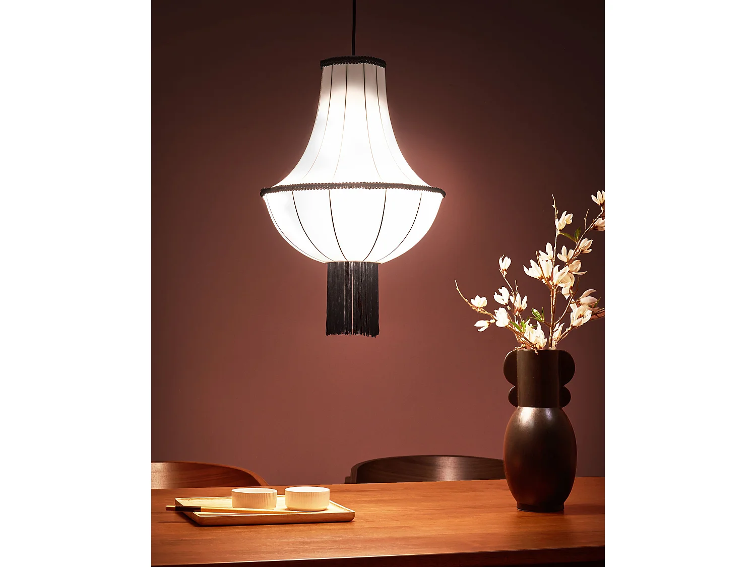 Lampa wisząca ARAGUA Biały