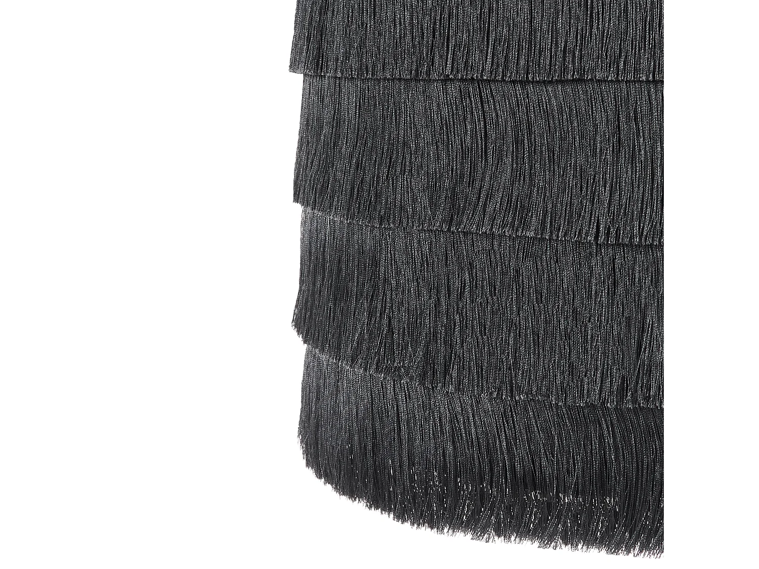 Candeeiro suspenso SUAPURE Tecido Preto