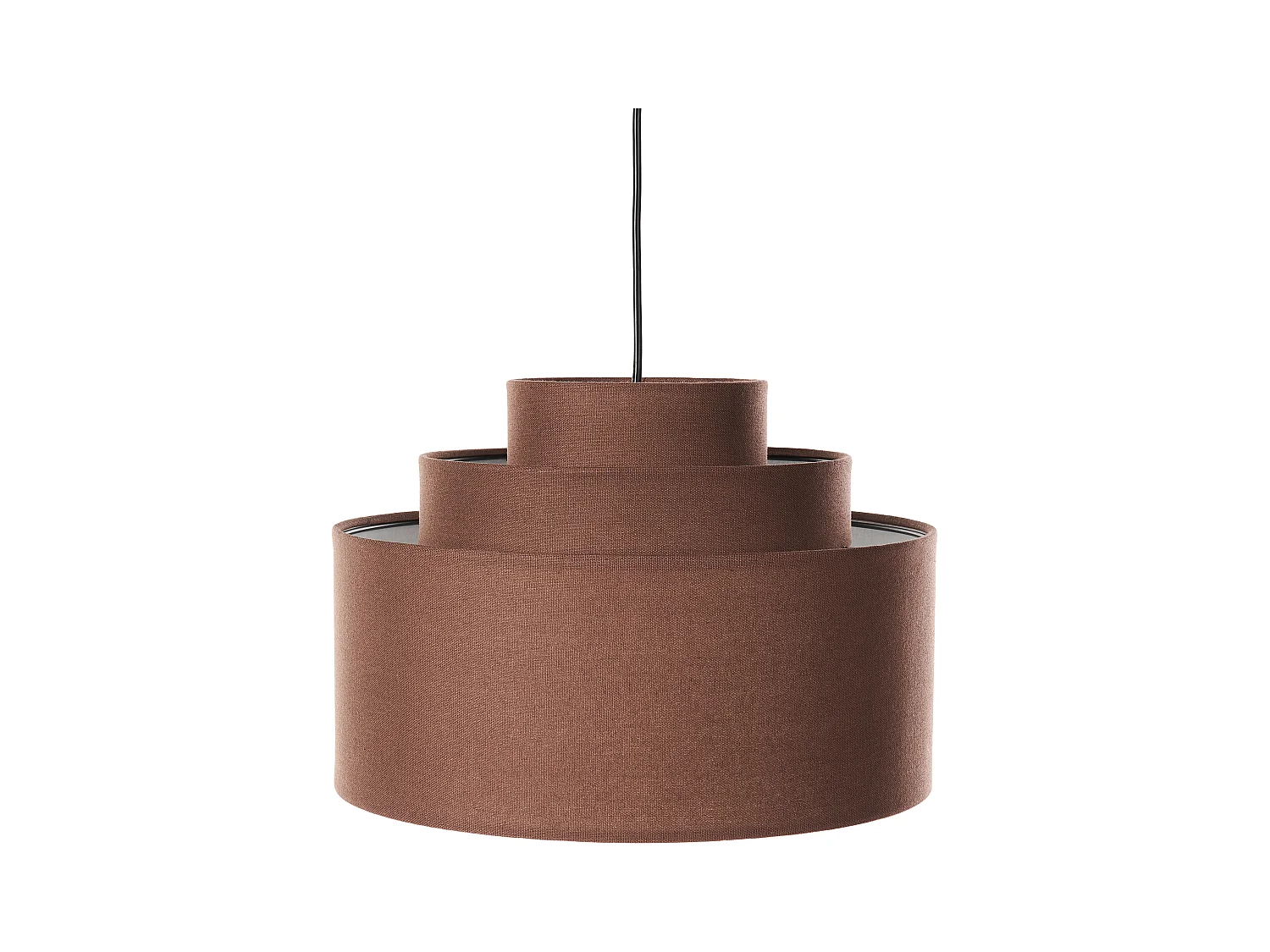 Lampe suspension MASPARRO Lin Marron