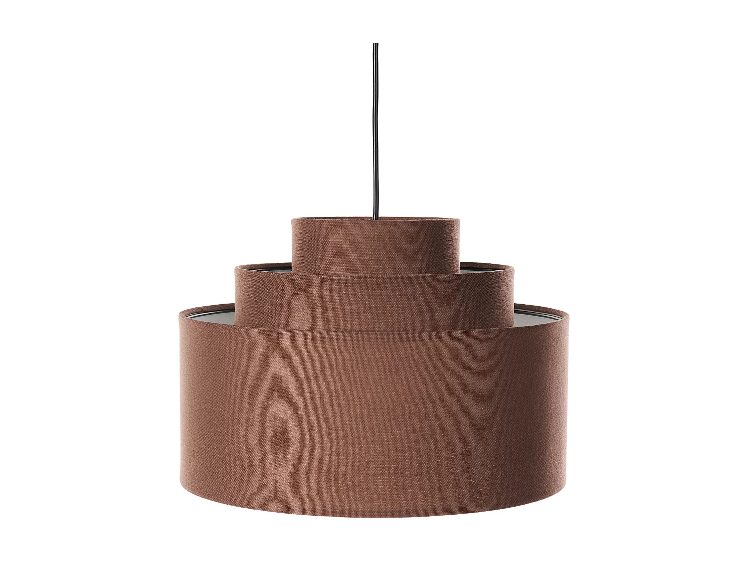 Lampe suspension MASPARRO Lin Marron