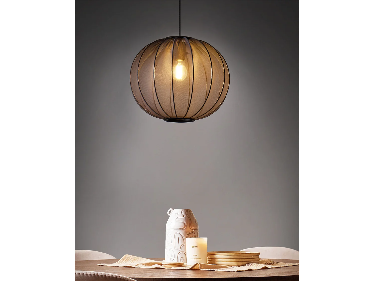 Hanglamp MARIETA Zwart