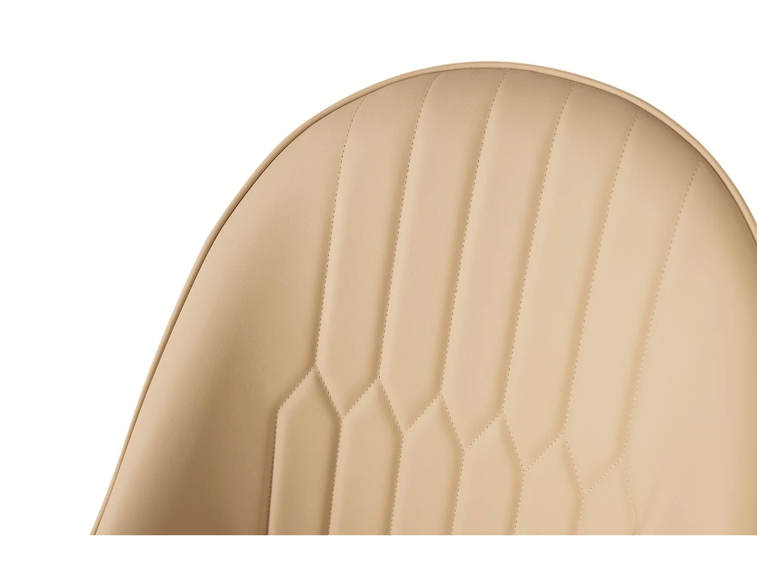 PU-gepolsterter Stuhl, 50 cm, moderner Stil - 91 x 49 x 57