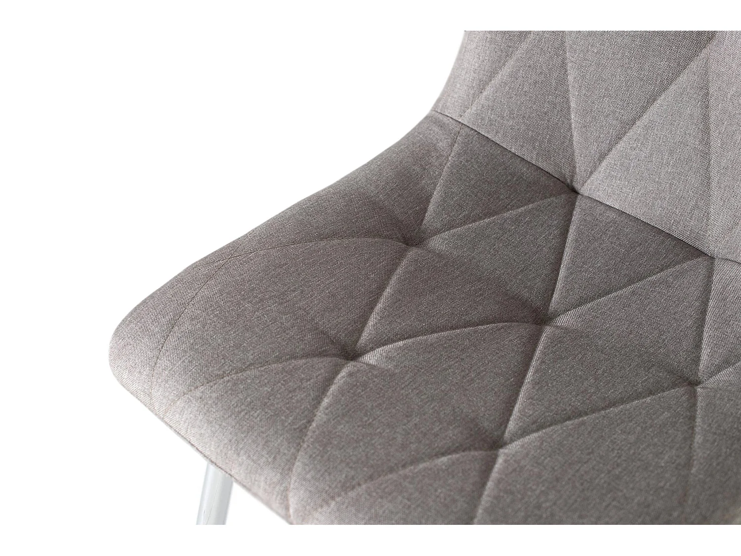 Chaise en tissu 57 cm style contemporain - 88 x 57 x 45