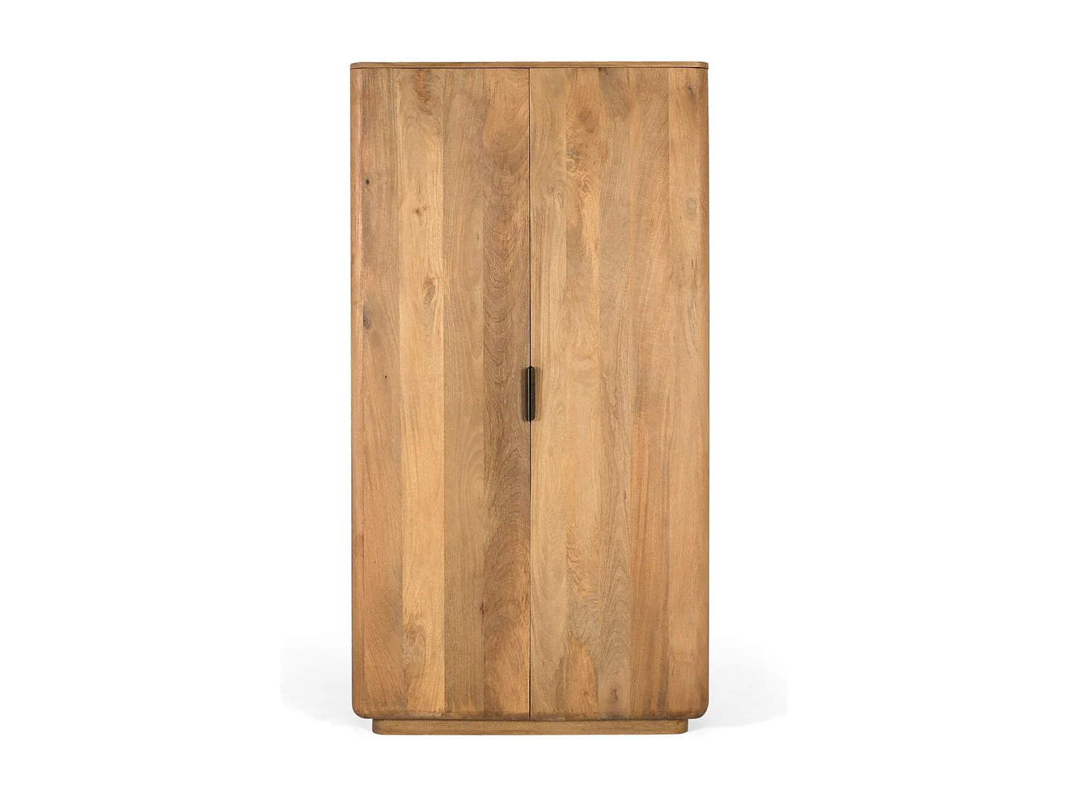 Kast en bois de manguier aux munten arrondis