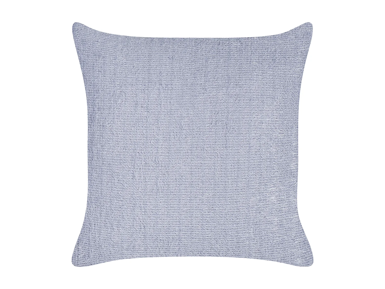 Lot de 2 coussins décoratifs CROSSANDRA 45 x 45 cm Violet Unicolore