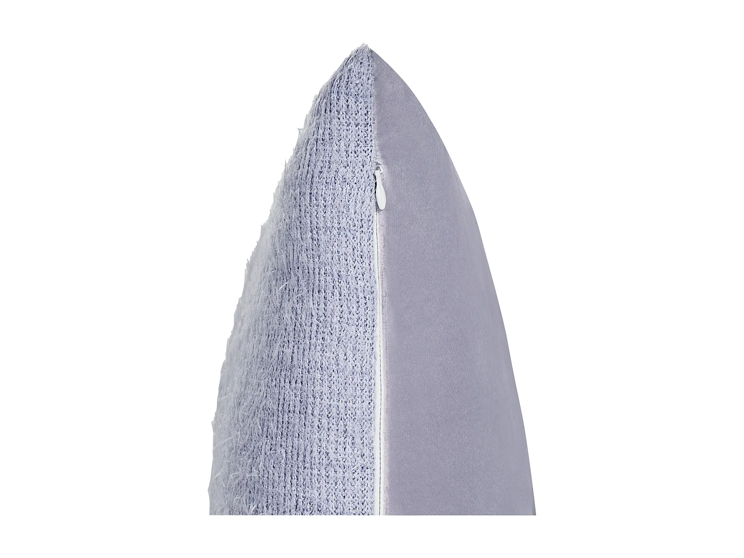 Lot de 2 coussins décoratifs CROSSANDRA 45 x 45 cm Violet Unicolore