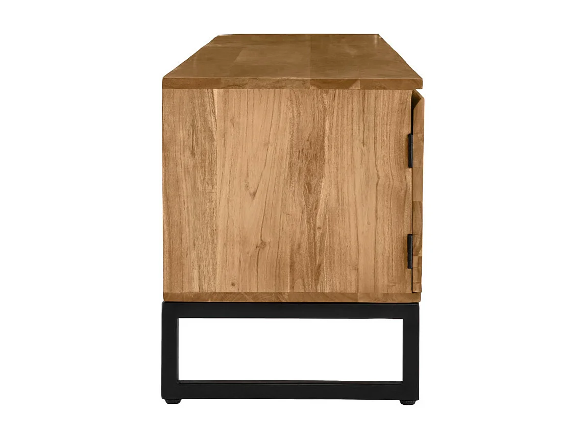 Mueble TV de acacia maciza 160 cm HOORN